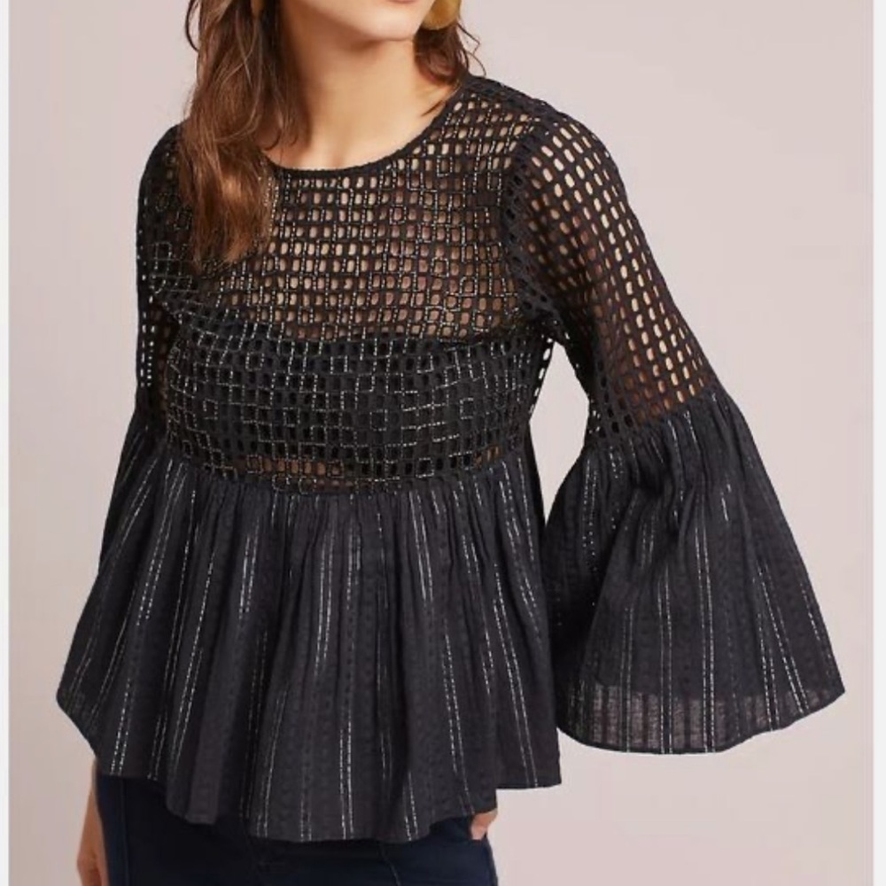 Anthropologie Maeve Alameda Blouse Size 6